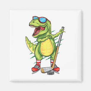 Aimant Hockeysaurus Dinosaure Hockey sur Glace Trex Enfan