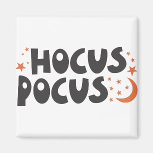 Aimant Hocus Pocus chat citrouille halloween éffrayant