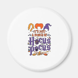 Aimant Hocus Pocus Halloween Sorcières Chaudron Balai Cha