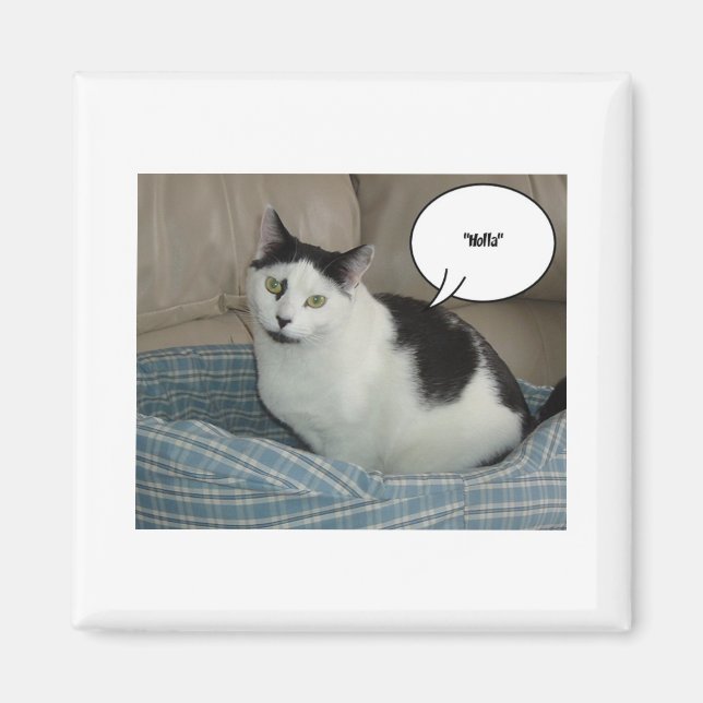 Aimant Holla ! (Devant)