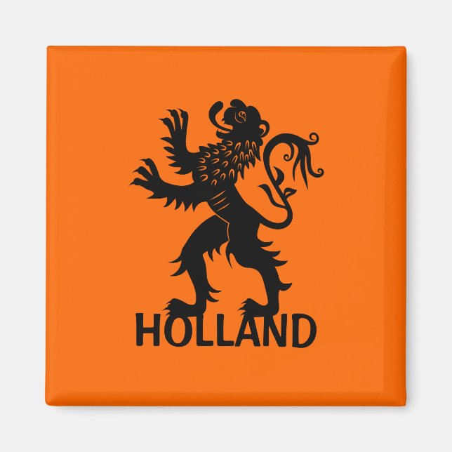 Aimant Holland Lion (Devant)