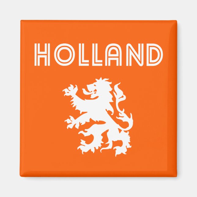 Aimant Holland Retro (Devant)