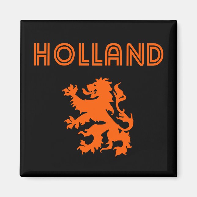 Aimant Holland Retro (Devant)