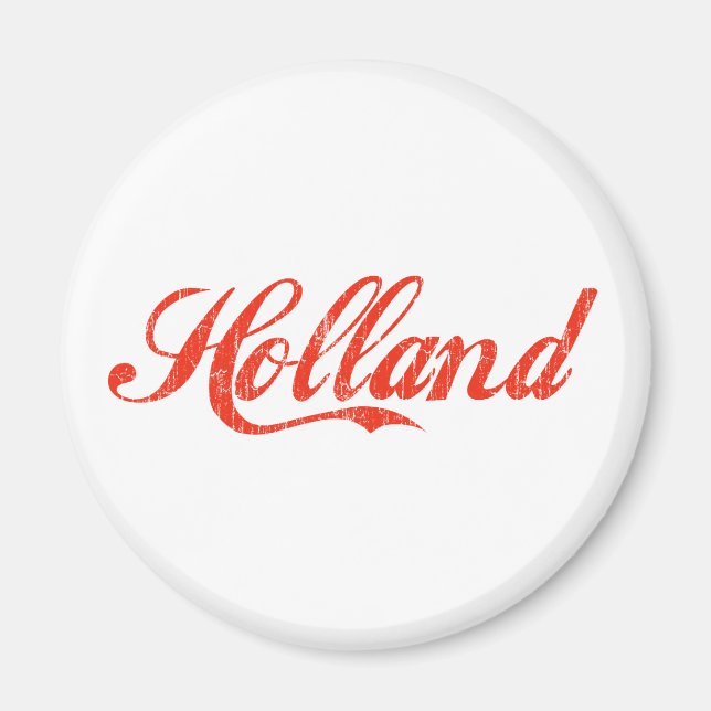 Aimant Hollande vintage (Devant)