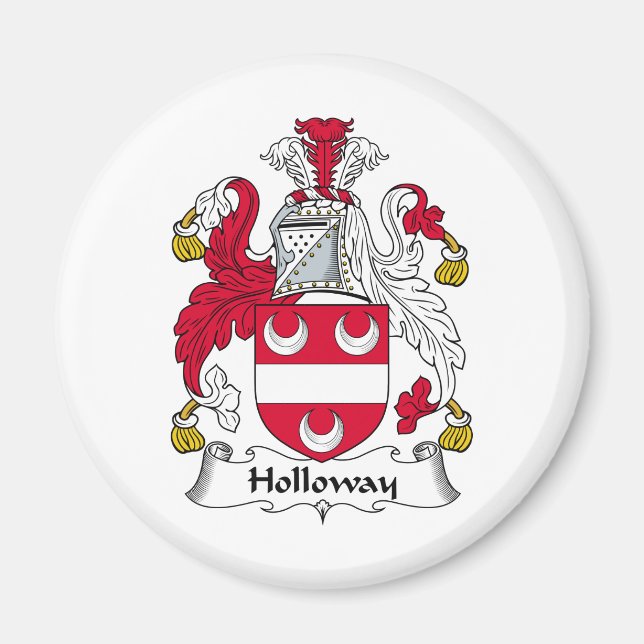 Aimant Holloway Family Crest (Devant)