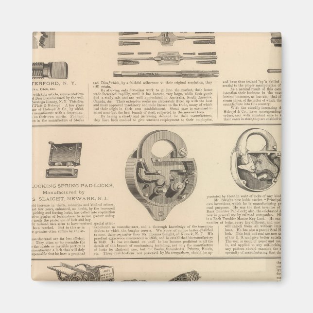 Aimant Holroyd et Société (Devant)