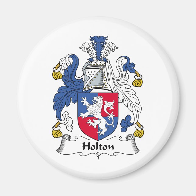 Aimant Holton Family Crest (Devant)