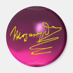 Aimant HOMAGE À MOZART, améthyste rose