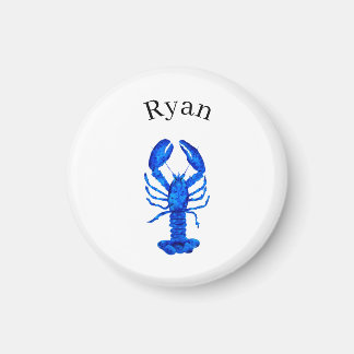 Aimant Homard Bleu