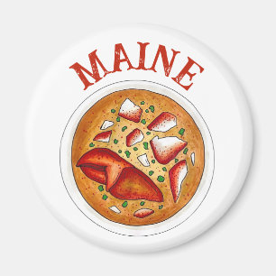Aimant Homard Soupe Bisque Cuisine de fruits de mer Maine