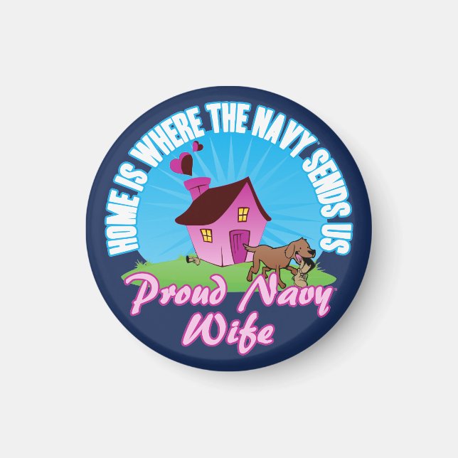 Aimant Home Is Where. (Devant)