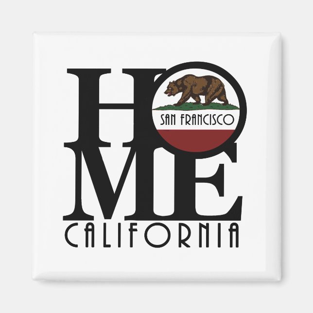 Aimant HOME San Francisco (Devant)