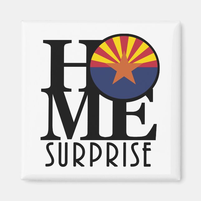 Aimant HOME Surprise Arizona (Devant)