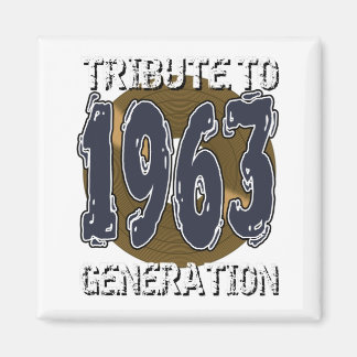 Aimant Hommage à la génération 1963