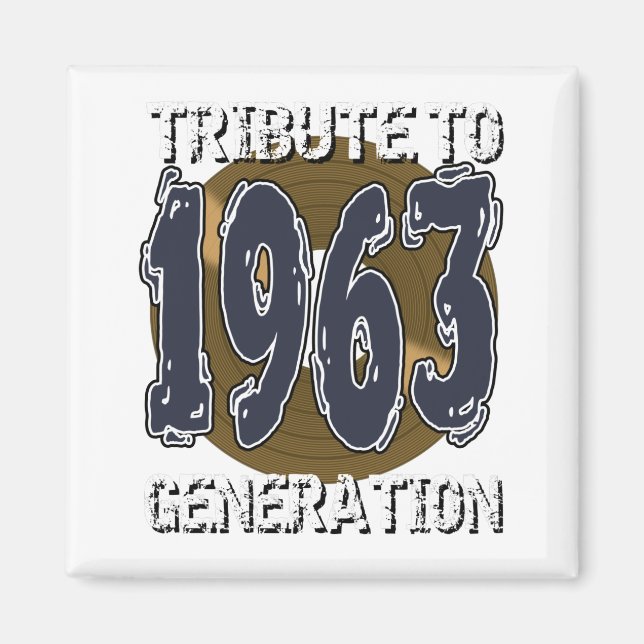 Aimant Hommage à la génération 1963 (Devant)