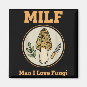 Aimant Homme aime champignons cueillette nationale de cha