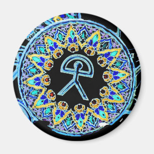 Aimant Homme Cermaics, Almeria, Espagne d'Indalo