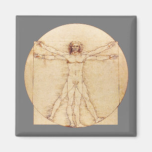 Aimant Homme de da Vinci Vitruvian