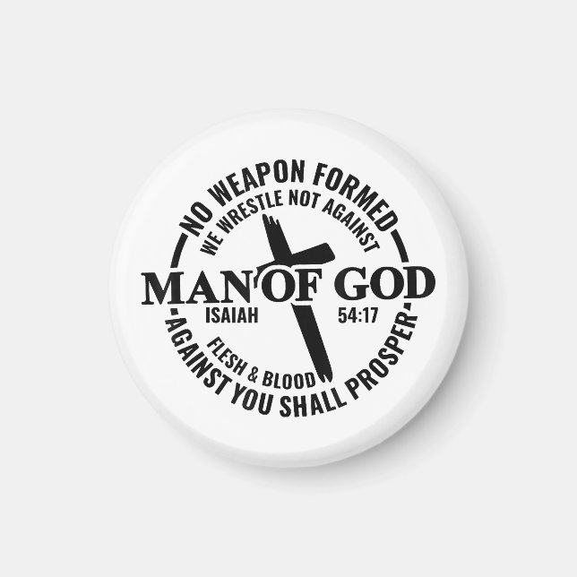 Aimant Homme de Dieu, Aucune Arme Formée Contre Moi Sera  (Devant)