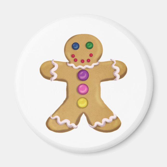 Aimant Homme de gingembre (Devant)