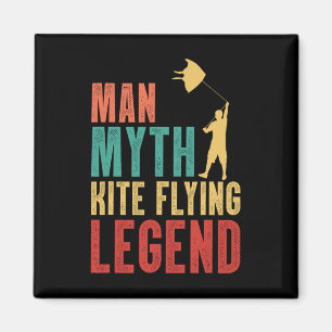 Aimant Homme Mythe Cerf-Volant Légende Cerf-Volant Ascens
