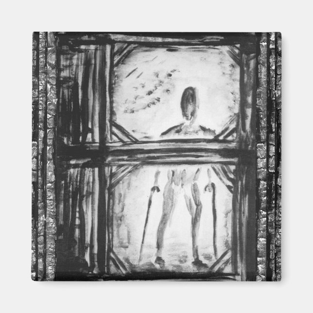 Aimant Homme paralysé (Devant)