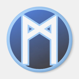 Aimant Homme Rune de Mannaz