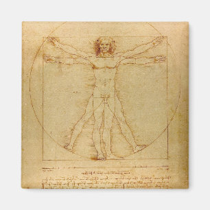 Aimant Homme vitruvien par Leonardo Da Vinci