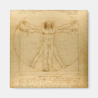 Aimant Homme vitruvien par Leonardo da Vinci