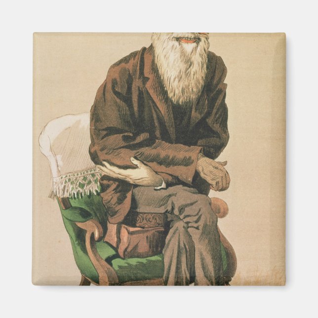 Aimant Hommes du jour, no 33, Charles Darwin (Devant)