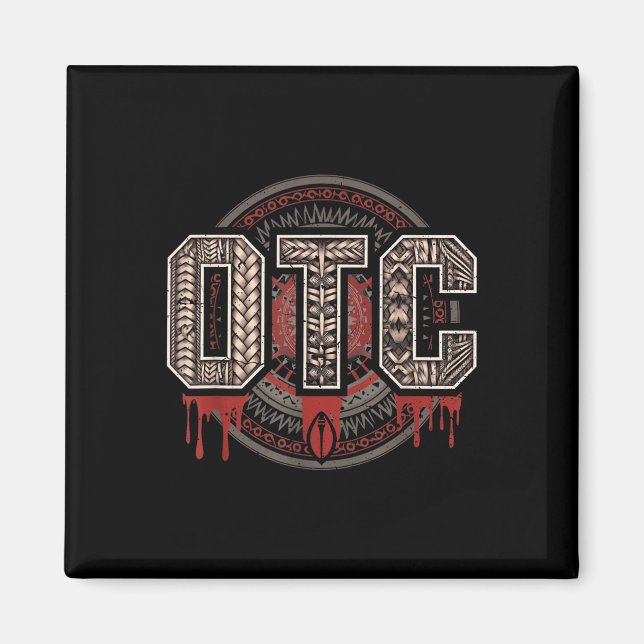 Aimant Hommes Femmes Enfants Otc Sanglage Lutte Fan Romai (Devant)