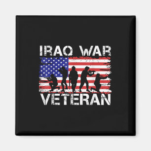 Aimant Hommes Femmes Vétéran de la guerre en Irak