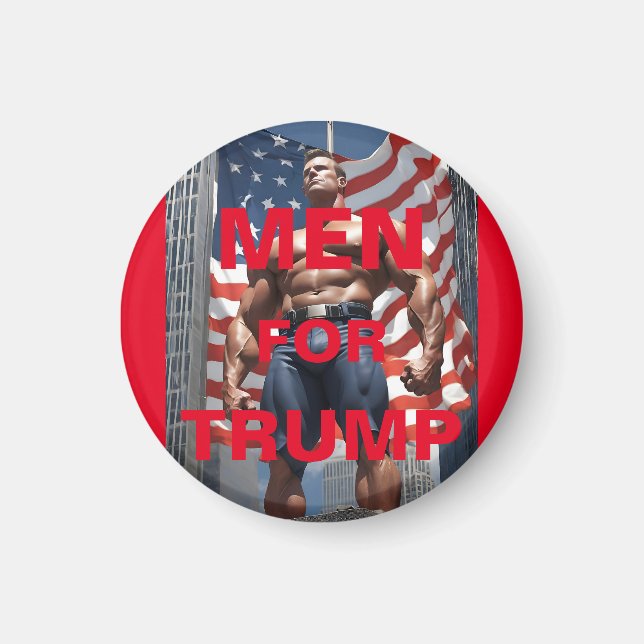 AIMANT HOMMES POUR TRUMP (Devant)