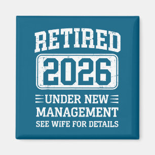 Aimant Hommes Retraités 2026 Retraité Sous Nouvelle Direc