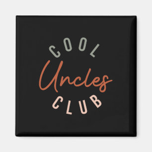 Aimant Hommes Retro Uncles Cool Club Funny Uncle Poche gr