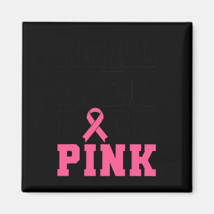 Aimant Hommes Rock Rose Sensibilisation au cancer du sein