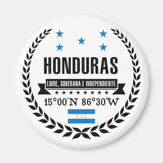 Aimant Honduras (Devant)