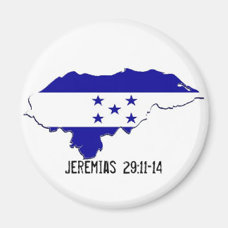 Aimant Honduras Mission Jeremias 29:11-14 - Customisé