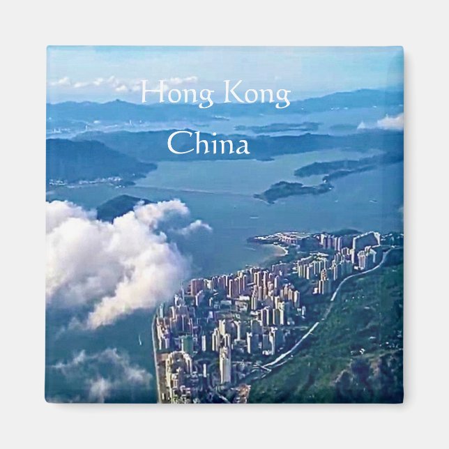 Aimant Hong Kong Chine  (Devant)