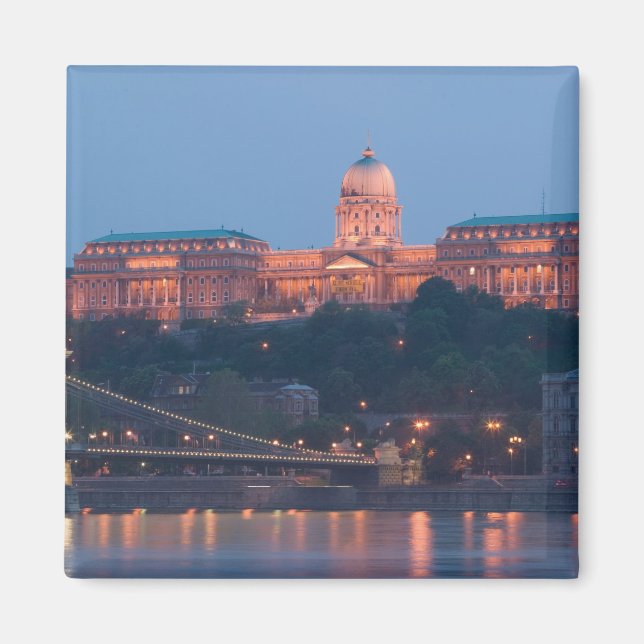 Aimant HONGRIE, Budapest : Pont Szechenyi (à chaînes), (Devant)