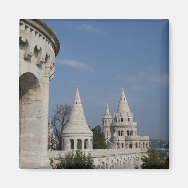 Aimant Hongrie, ville capitale Budapest. Buda, Château (Devant)
