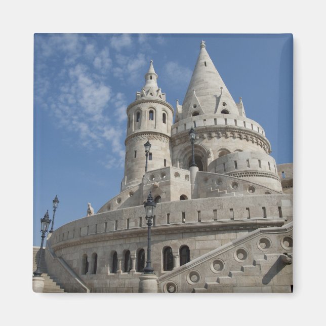 Aimant Hongrie, ville capitale Budapest. Buda, Château 2 (Devant)