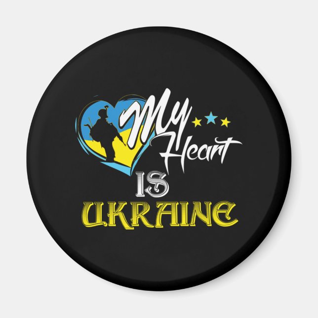 Aimant Honneur aux soldats ukrainiens  (Devant)