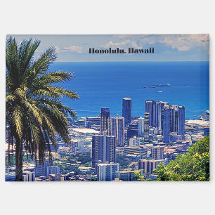 Aimant Honolulu, Hawaii paysage urbain pittoresque