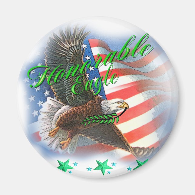 Aimant Honorable Peace Eagle (Devant)