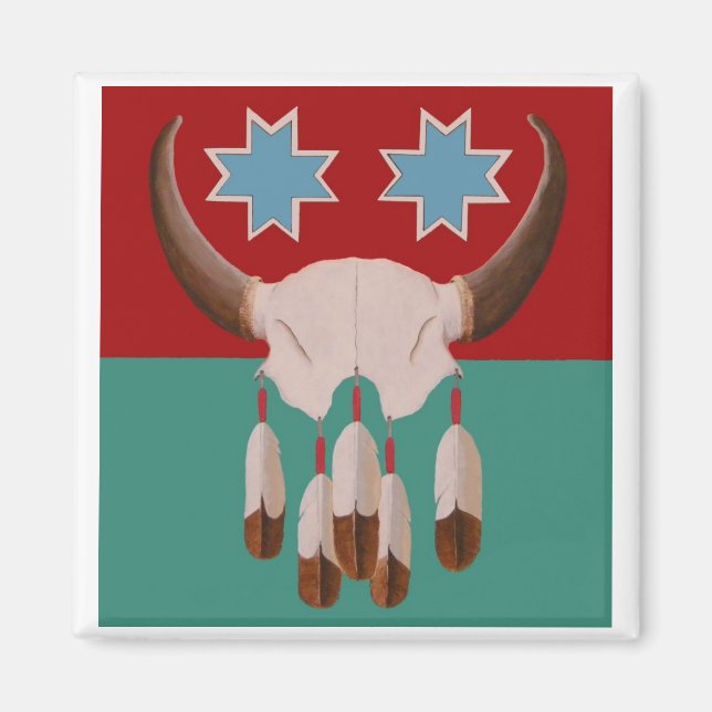 Aimant Honorer l'esprit des buffles (Devant)