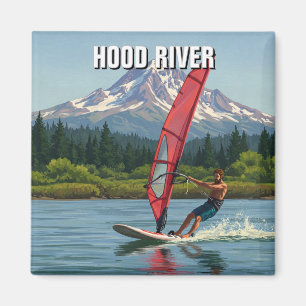 Aimant Hood River Windsurfing Oregon Travel