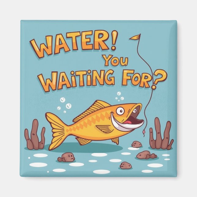 Aimant Hooked on Fun (Devant)