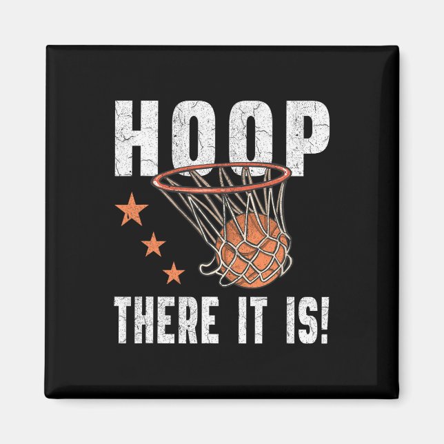 Aimant Hoop, C'Est Ça ! Ventilateur de basket-ball (Devant)