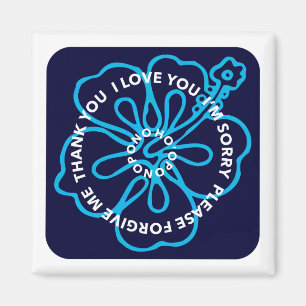 Aimant Ho'oponopono Prière JE T'AIME JE SUIS DÉSOLÉ PARDO